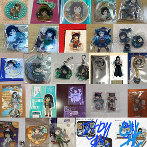 일괄X)귀멸의 칼날 무이치로 굿즈 아크릴 등 56종 팝니다!!!! 이미지