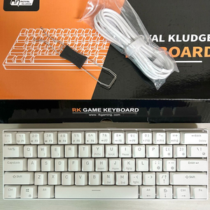 로얄클루지 RK61 블루투스 기계식 키보드 적축