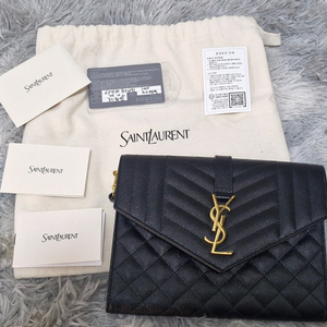 생로랑 651030 엔벨로프 클러치 미사용 새제품