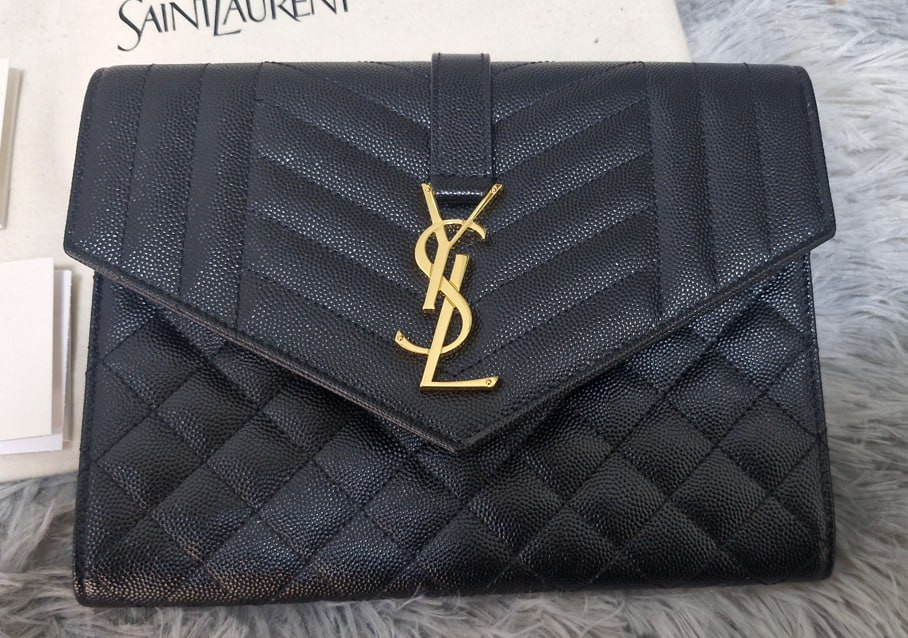 생로랑 651030 엔벨로프 클러치 미사용 새제품--1