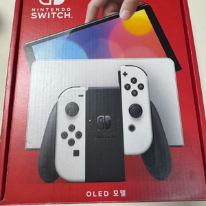 닌텐도 스위치 OLED 화이트 풀박스 상태 굿