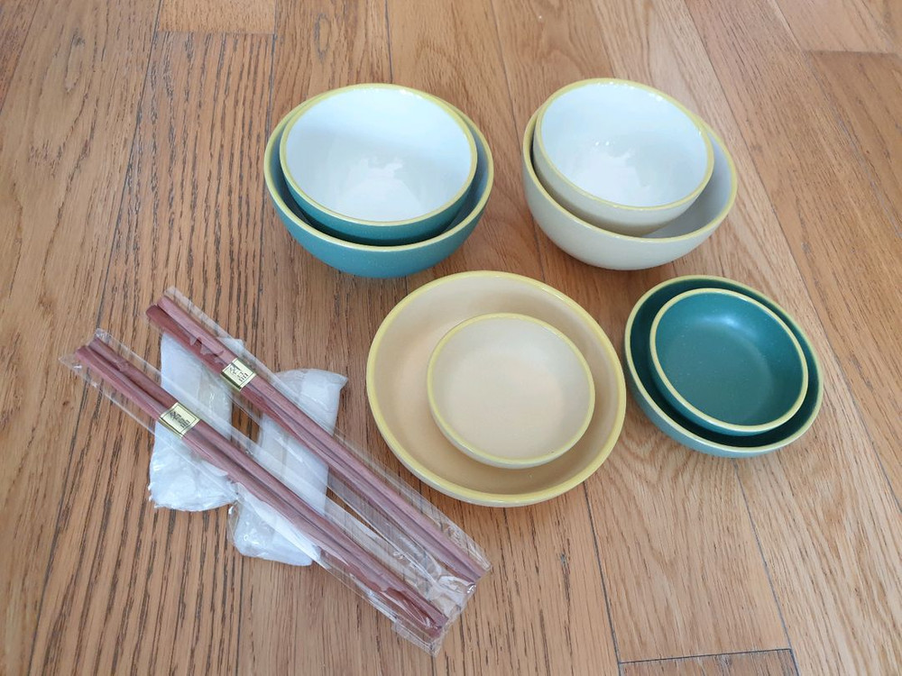 코타 컬러 식기세트 12피스--1