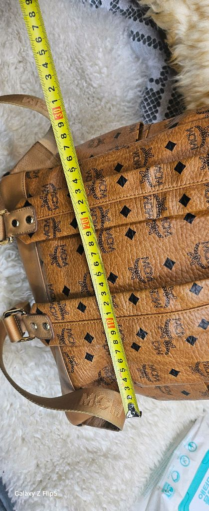 mcm모노그램 스티머 백팩--7