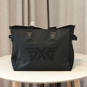 PXG 블랙 골프 가방 보스턴백
