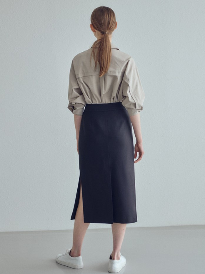 닐바이피 wrap skirt--2