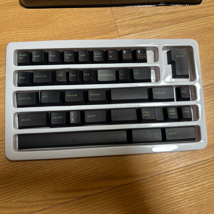 터미널 키보드 키캡 세트--2