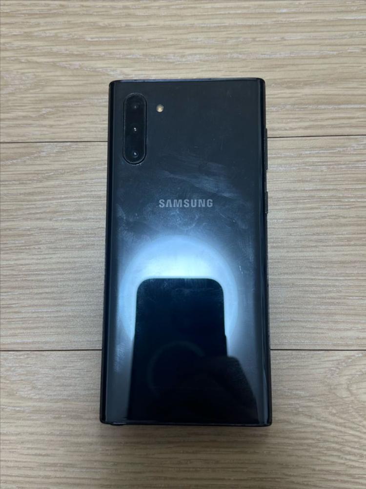 갤럭시 노트10 256GB 액정파손, 부품용--1