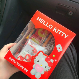 헬로키티 세븐일레븐 사각 키캡 키링 키티 산리오 선물세트 박스미개봉 새상품 이미지