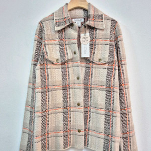 RACHEL ZOE 레이첼조 플란넬 체크 셔츠 재킷 새제품