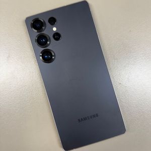 (100만원)갤럭시S25울트라 블랙 256G 미파손 정상해지 A급 공기계