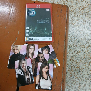 스위치2/ 파판7 리미에크/ 파이널 판타지 7 리메이크 인터 특전제외 미사용품 팜니다 4.5만원 이미지