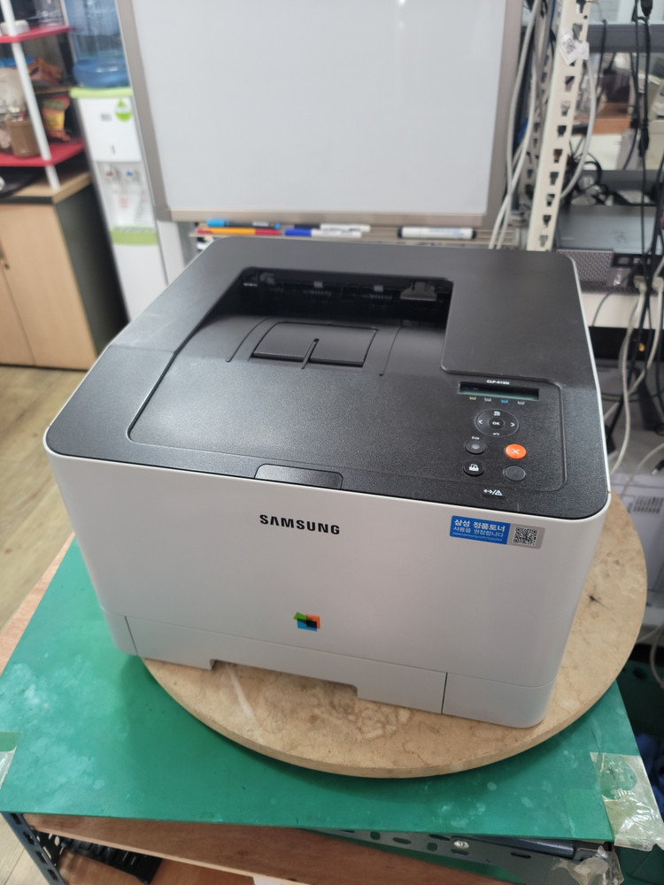 삼성 컬러 레이저프린터 CLP-415n 전사벨트 80%이상 모델--0