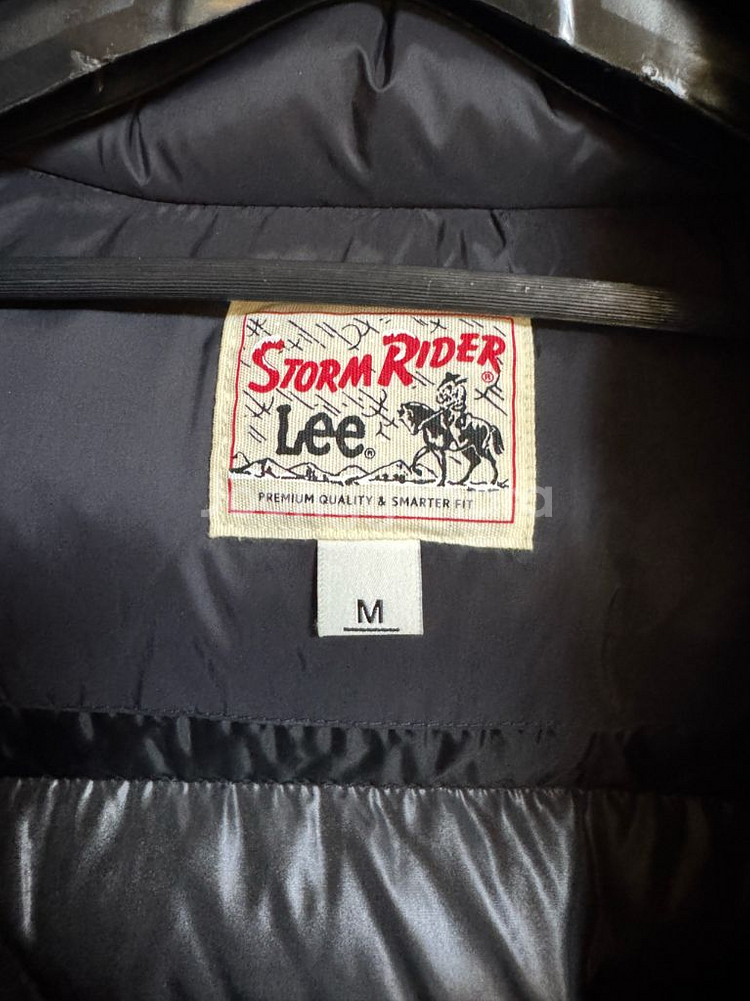 Lee 스톰라이더 오리솜털 패딩 블랙 M--3