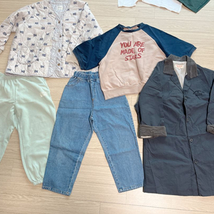 남아 봄옷 일괄