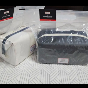 미개봉]스타벅스 프리퀀시 헌터 콜라보 투웨이 파우치