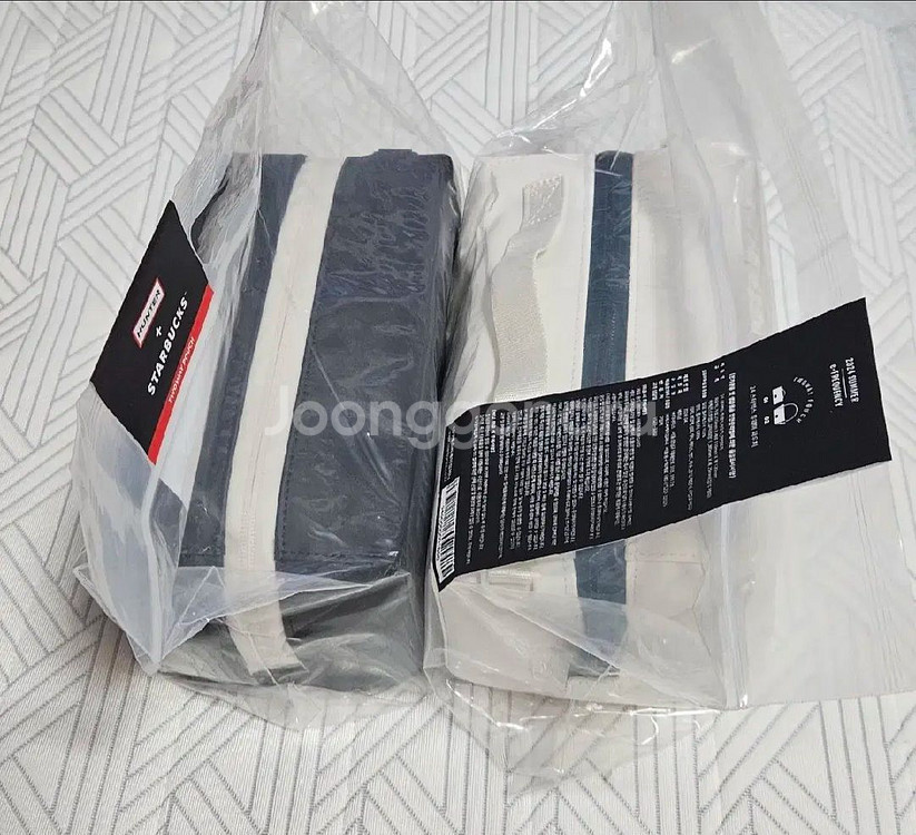 미개봉]스타벅스 프리퀀시 헌터 콜라보 투웨이 파우치--1