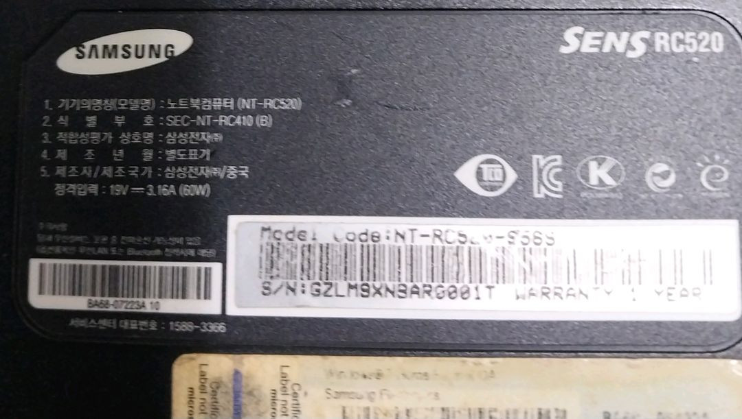 삼성노트북 부품용--6