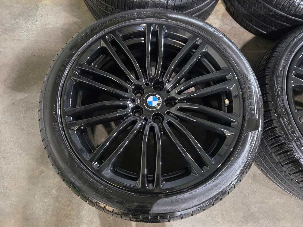 BMW G30 5시리즈 664M 블랙 19인치 휠타이어--4