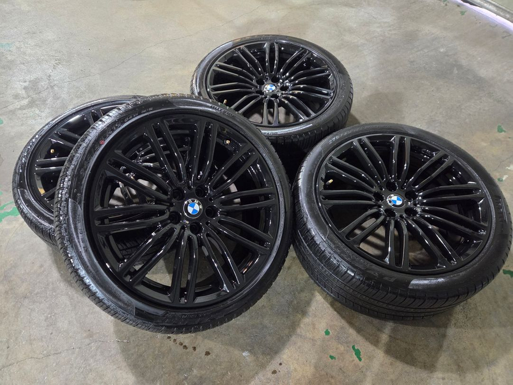 BMW G30 5시리즈 664M 블랙 19인치 휠타이어--8