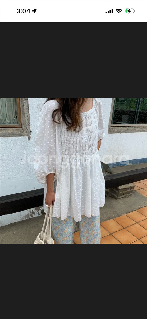 프롬도트 브라우스겸 원피스--3