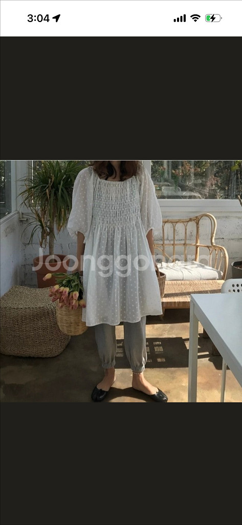 프롬도트 브라우스겸 원피스--5