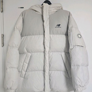 뉴발란스키즈 구스다운 패딩점퍼 160사이즈 그레이
