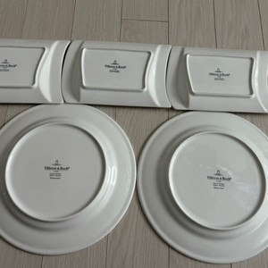 빌레로이앤보흐 디자인 나이프 접시 5개