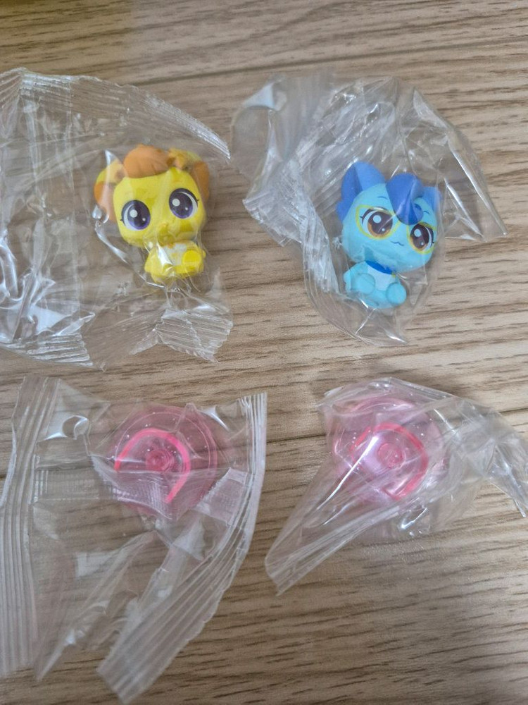 캐치티니핑 부직포 쇼핑백, 미니피규어 아자핑 떠벌핑--3