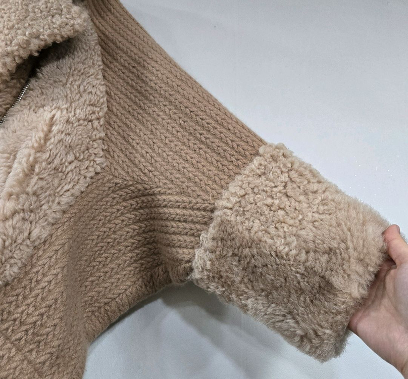 양가죽 양털 울자켓--5