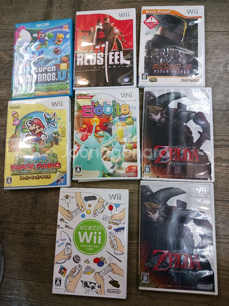 wii 위 게임시디 북미일팜--0