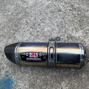 더뉴PCX 요시무라 정품 머플러 티탄블루