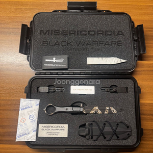 익스트리마라티오(Extrema Ratio)미세리코르디아 블랙워페어 한정판 나이프