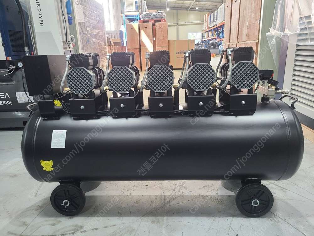 중고 10마력 오일프리 콤프레샤 단상 콤프레샤--2