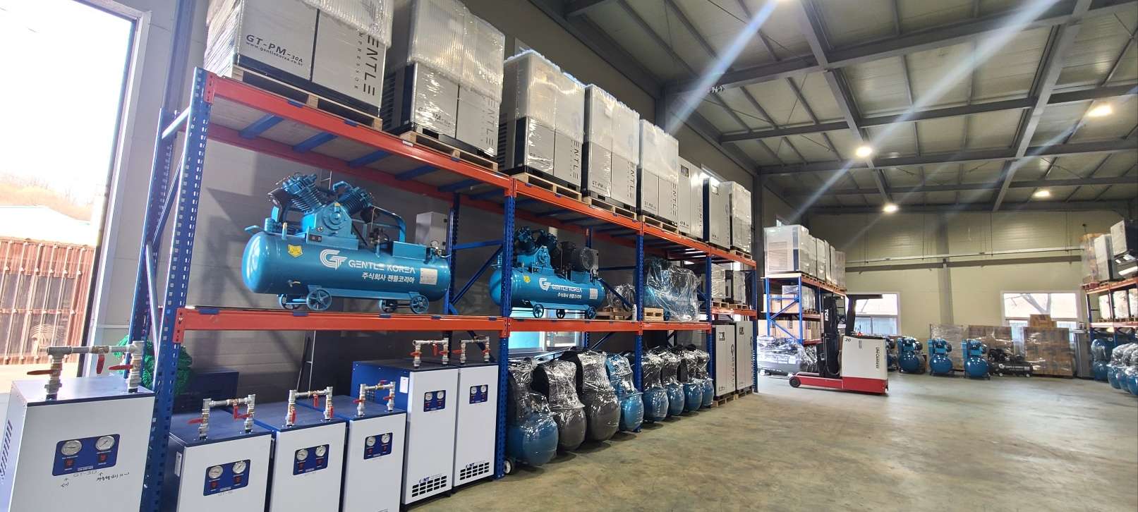 A급 50마력 인버터 콤프레샤 풀세트 젠틀코리아--7