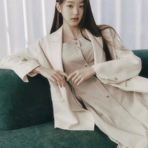 한섬 sjsj 니트탑&벨티드원피스 셋업 44-55