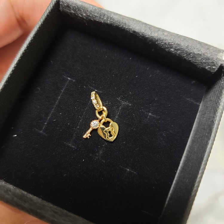 담엔준)목걸이 펜던트 14k 이미지