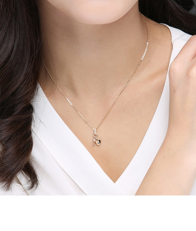 담엔준)목걸이 펜던트 14k 이미지