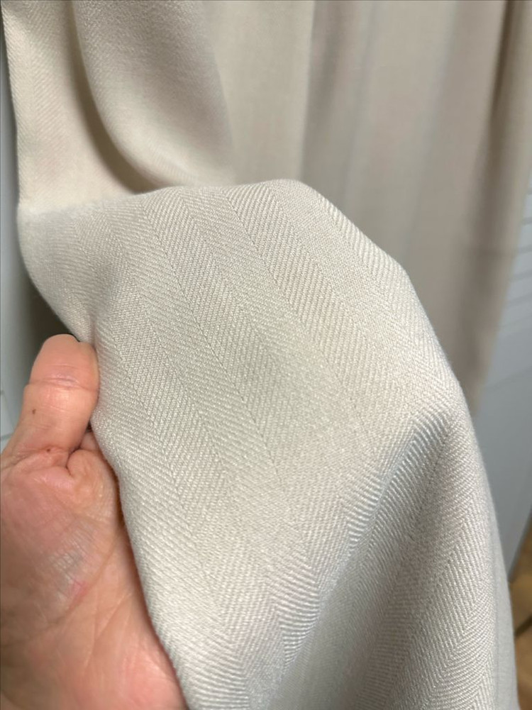 #새상품 : 국내제작 하이웨이스트 와이드 핀턱 슬랙스 베이지--3