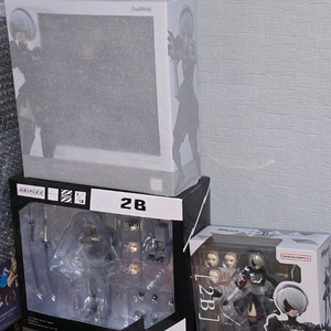 니어오토마타 2B 버즈모드&피그마&SHF 3종일괄 미개봉새상품