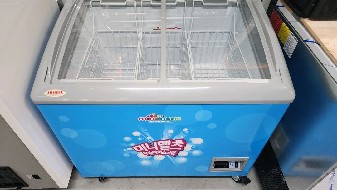 냉동쇼케이스 구슬아이스크림 냉동고 미니멜츠 구슬 아이스크림 냉동 쇼케이스 SD-280 이미지