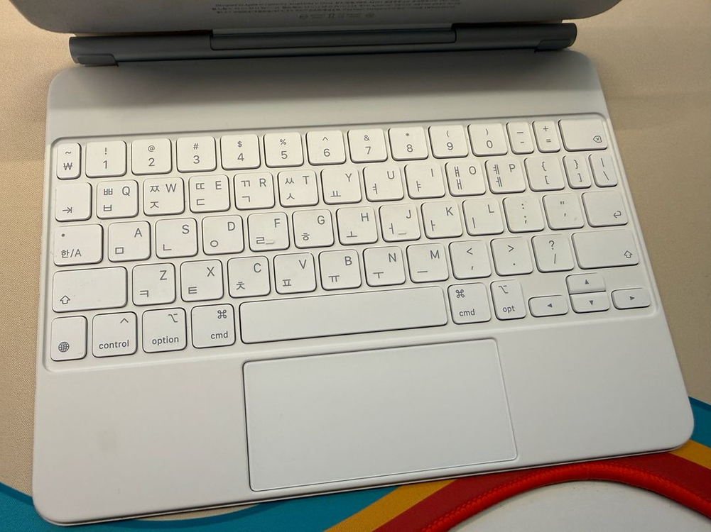 Apple 정품 매직 키보드 iPad Pro 11 4세대/iPad Air 11 M2 호환용--2