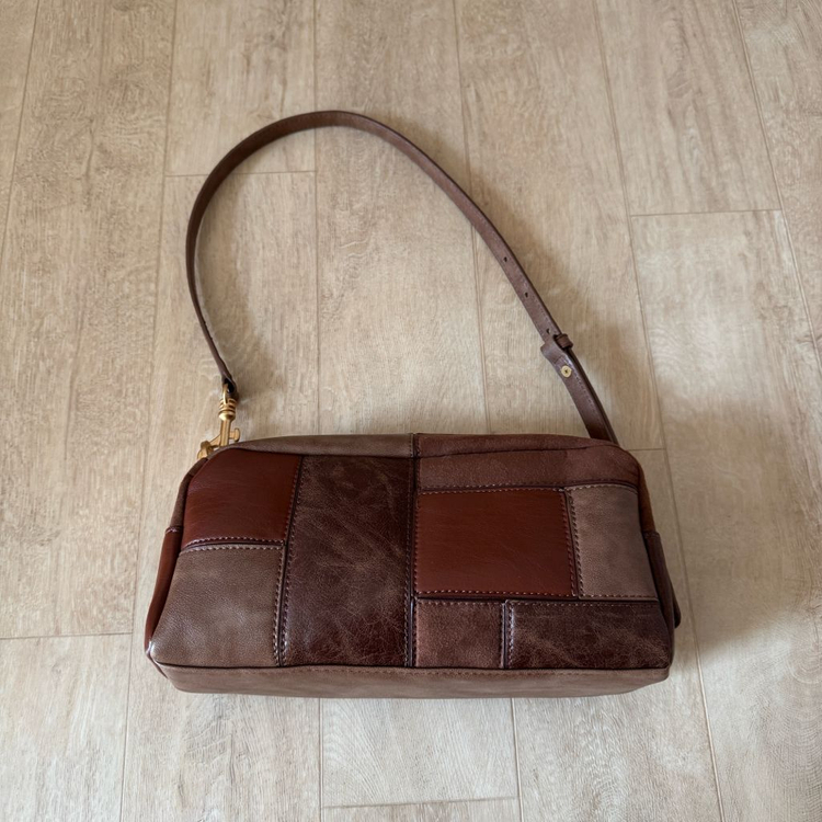 자라 패치워크 숄더백 가방 이미지