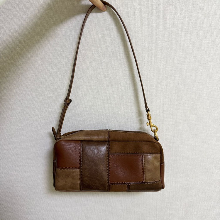 자라 패치워크 숄더백 가방 이미지