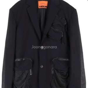 더일마 블랙 포켓 자켓 마이 G