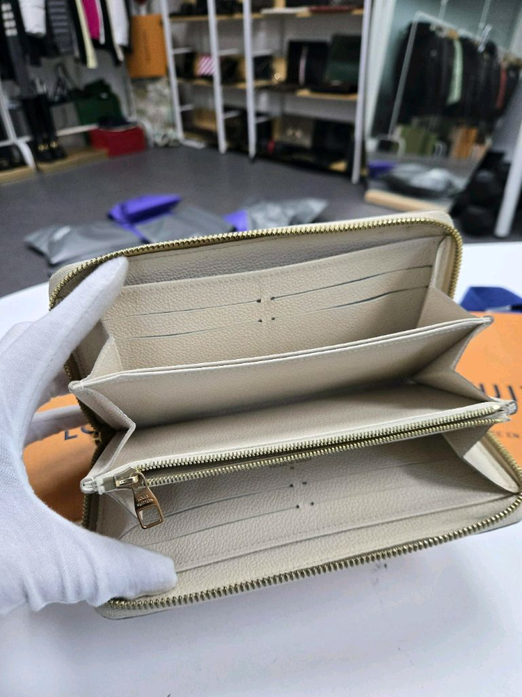 [A급컨디션] 루이비통 앙프레뜨 지피월릿 장지갑--5