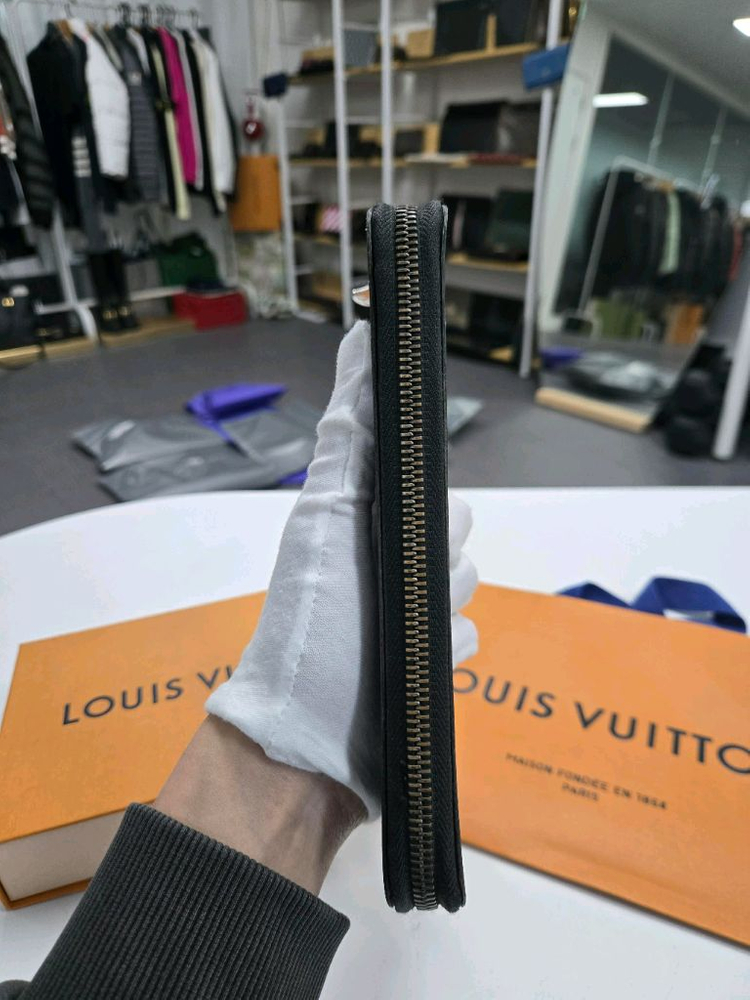 [A급컨디션] 루이비통 이클립스 지퍼 장지갑--3
