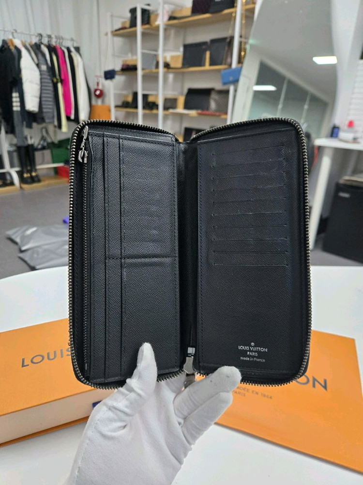 [A급컨디션] 루이비통 이클립스 지퍼 장지갑--5