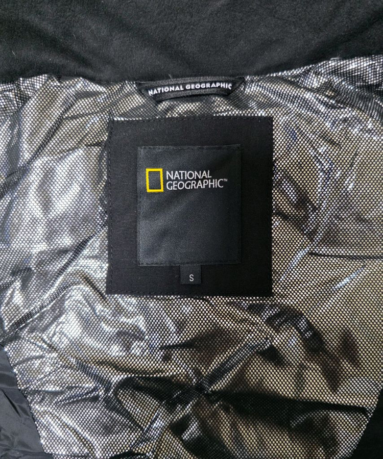 내셔널지오그래픽 덕다운 봄버자켓 숏패딩 공용 S(90~95) 이미지
