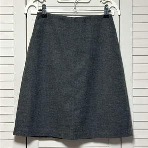 #새상품 : 국내제작 데일리 슬림 a라인 스커트 S 다크그레이