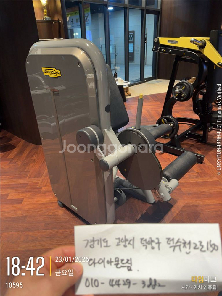 테크노짐 레그익스텐션--1